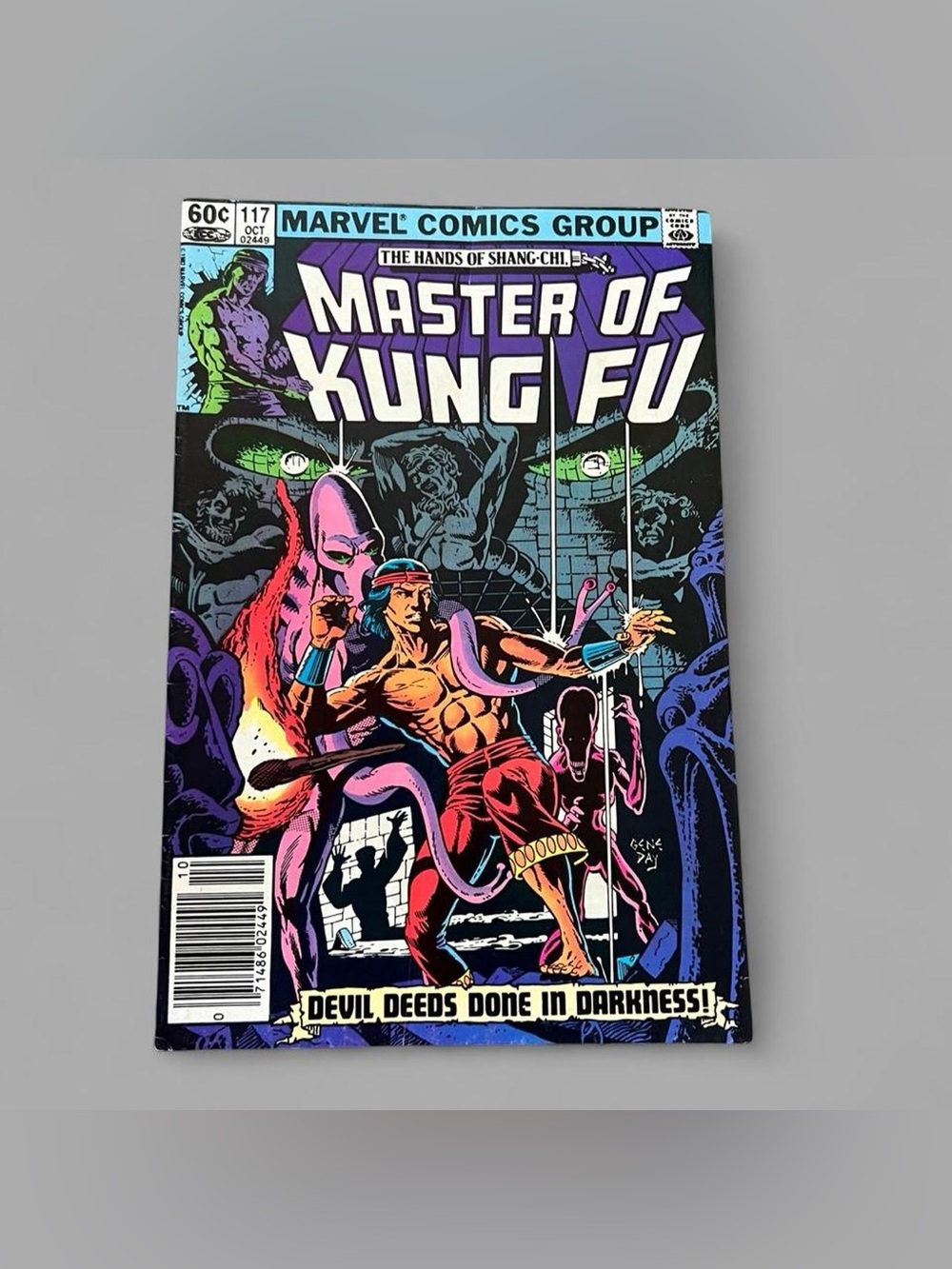 Master of Kung Fu #117 (October 1982) Marvel Comic Book